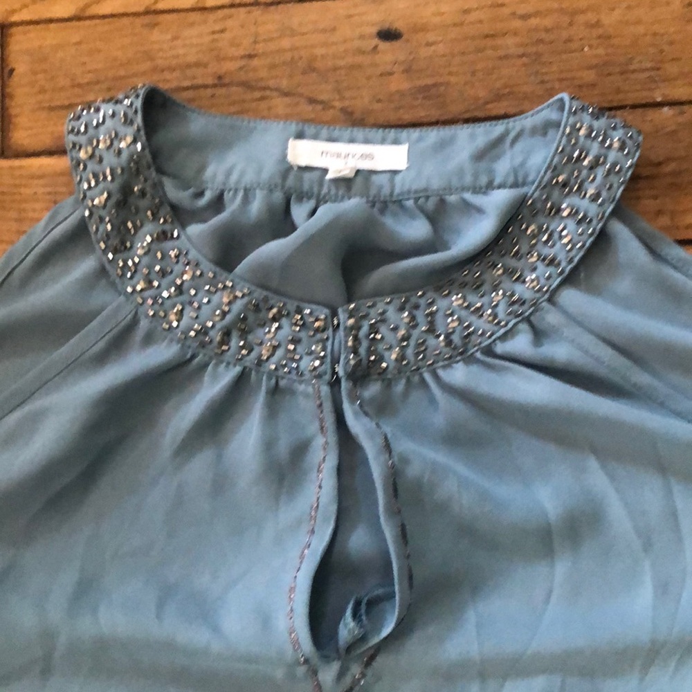 Maurice’s long sleeve with cut out shoulders